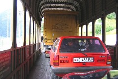 RhB (Rhätische Bahn), Saglians, 13. July 2004